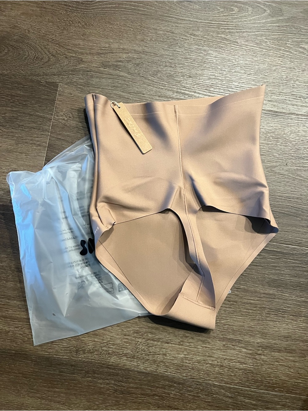 SKIMS High-Waist Sculpting Thong - Light Nude